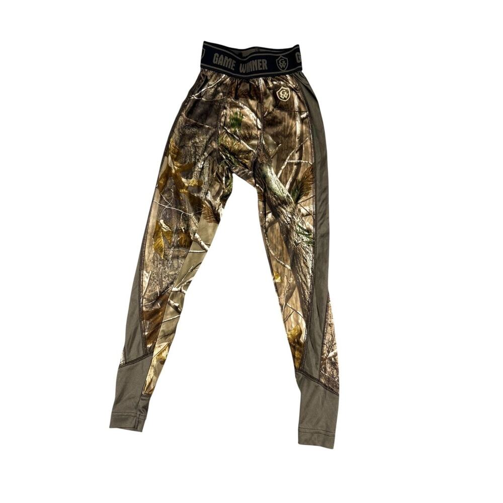 Game‎ Winner Youth Small Camo Base Layer Hunting Leggings